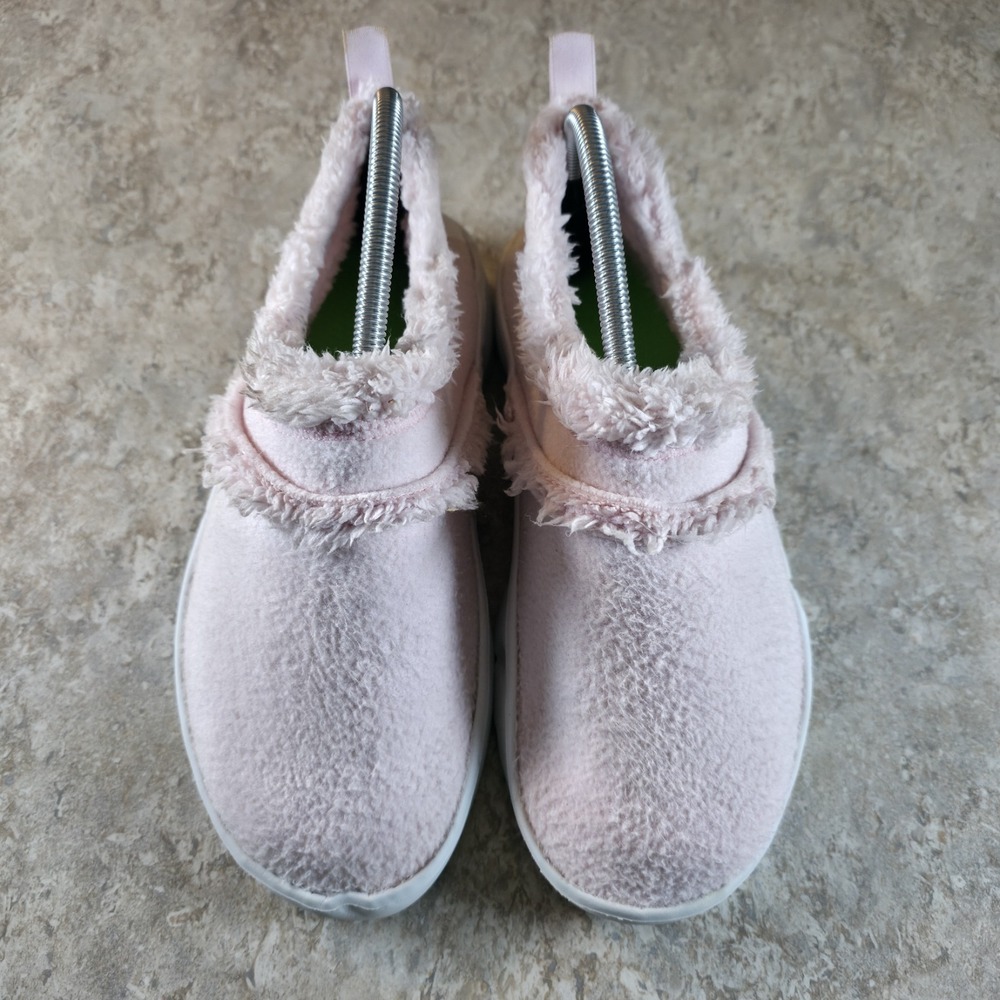 Oofos OOcoozie Slippers Comfort Fleece Recovery Pink Slip On Women's Size 9 - Picture 2 of 8